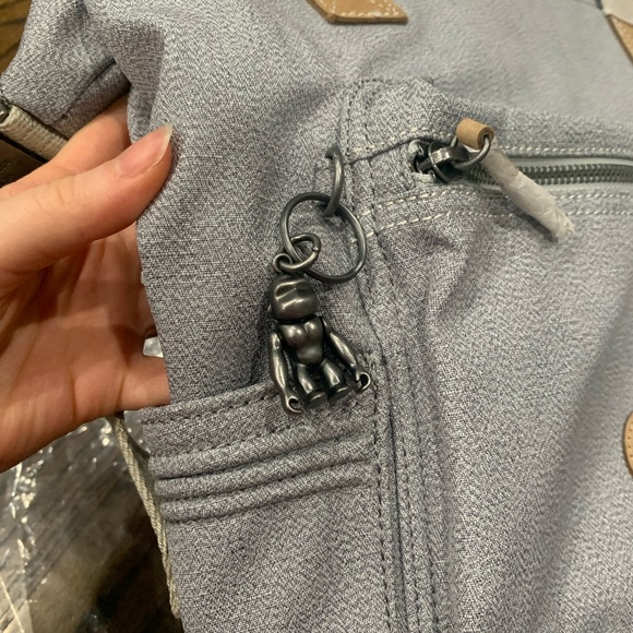 New Kipling Tsuki Small Convertible Backpack Rustic Blue - Picture 7 of 11